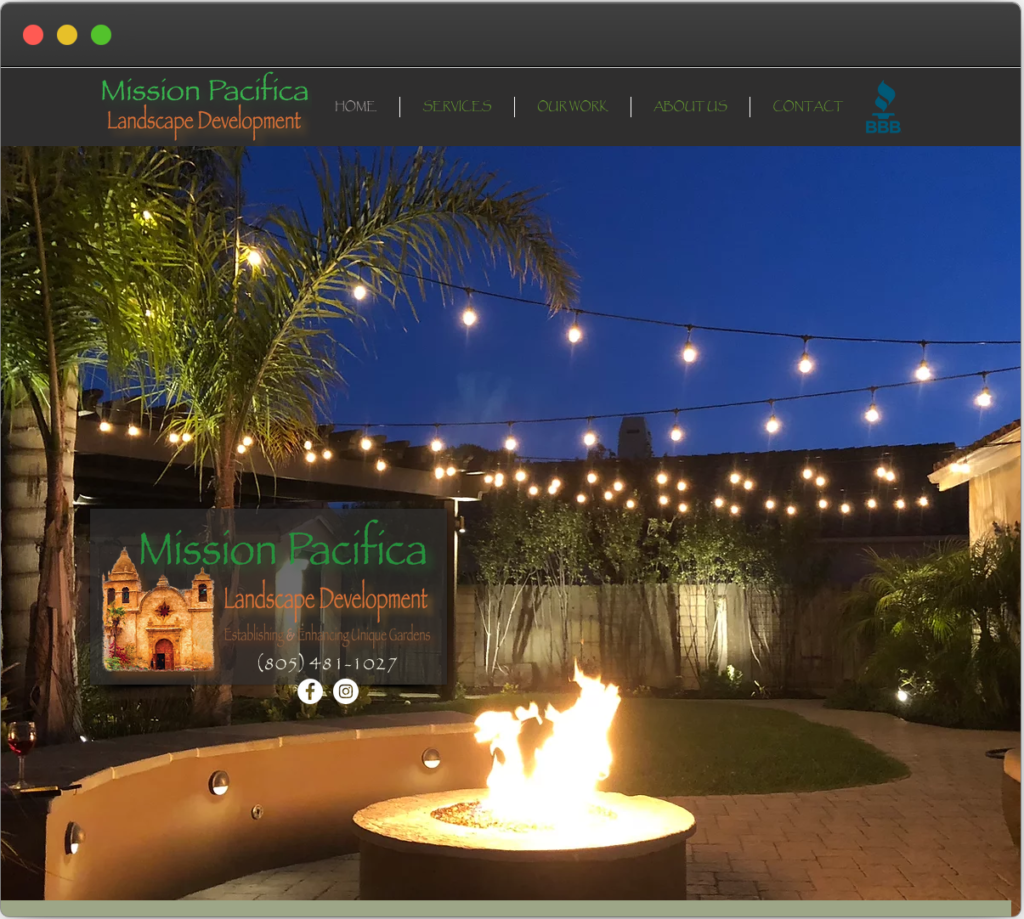 Mission Pacifica Client Website