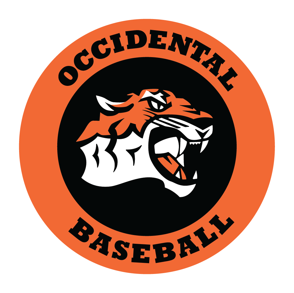 Occidental Baseball Team Logo Design